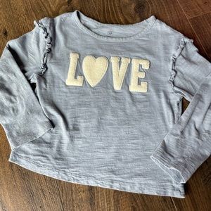 Gap kids Love shirt